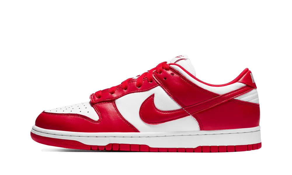 スニーカー NIKE DUNK LOW UNIVERSITY RED Nike Dunk Low University Red – ShoeDough