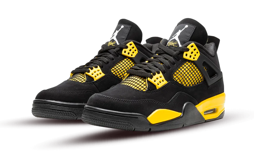 Nike Air Jordan 4 Retro Yellow Thunder