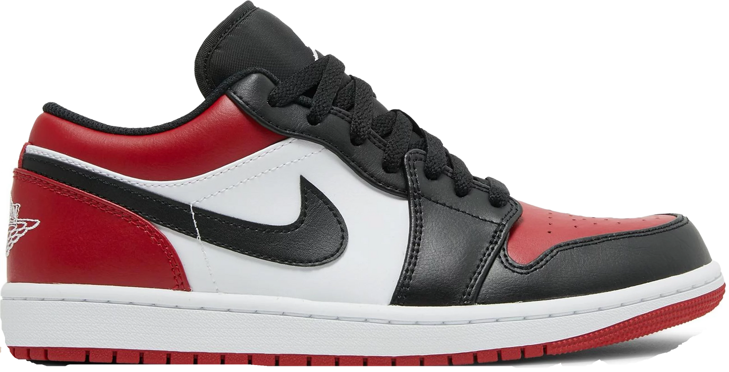 Nike Air Jordan 1 Low Bred Toe