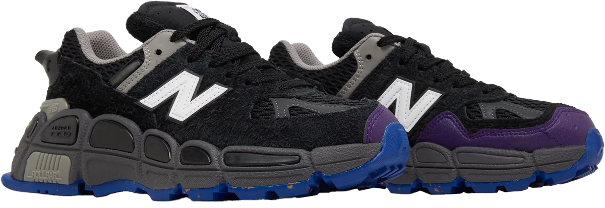 New Balance x Salehe Bembury 574 Yurt Black Plum