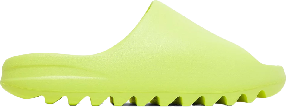 Adidas Yeezy Slide Glow Green ShoeDough Adidas Yeezy Slide Glow Green ShoeDough