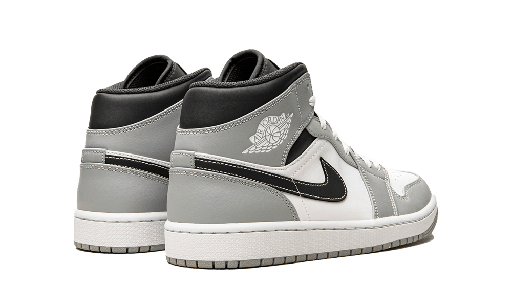 Nike Air Jordan 1 Mid Light Smoke Grey Anthracite – ShoeDough Nike Air Jordan 1 Mid Light Smoke Grey Anthracite – ShoeDough
