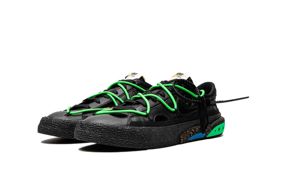 Nike x Off White Blazer Low Black Electro Green